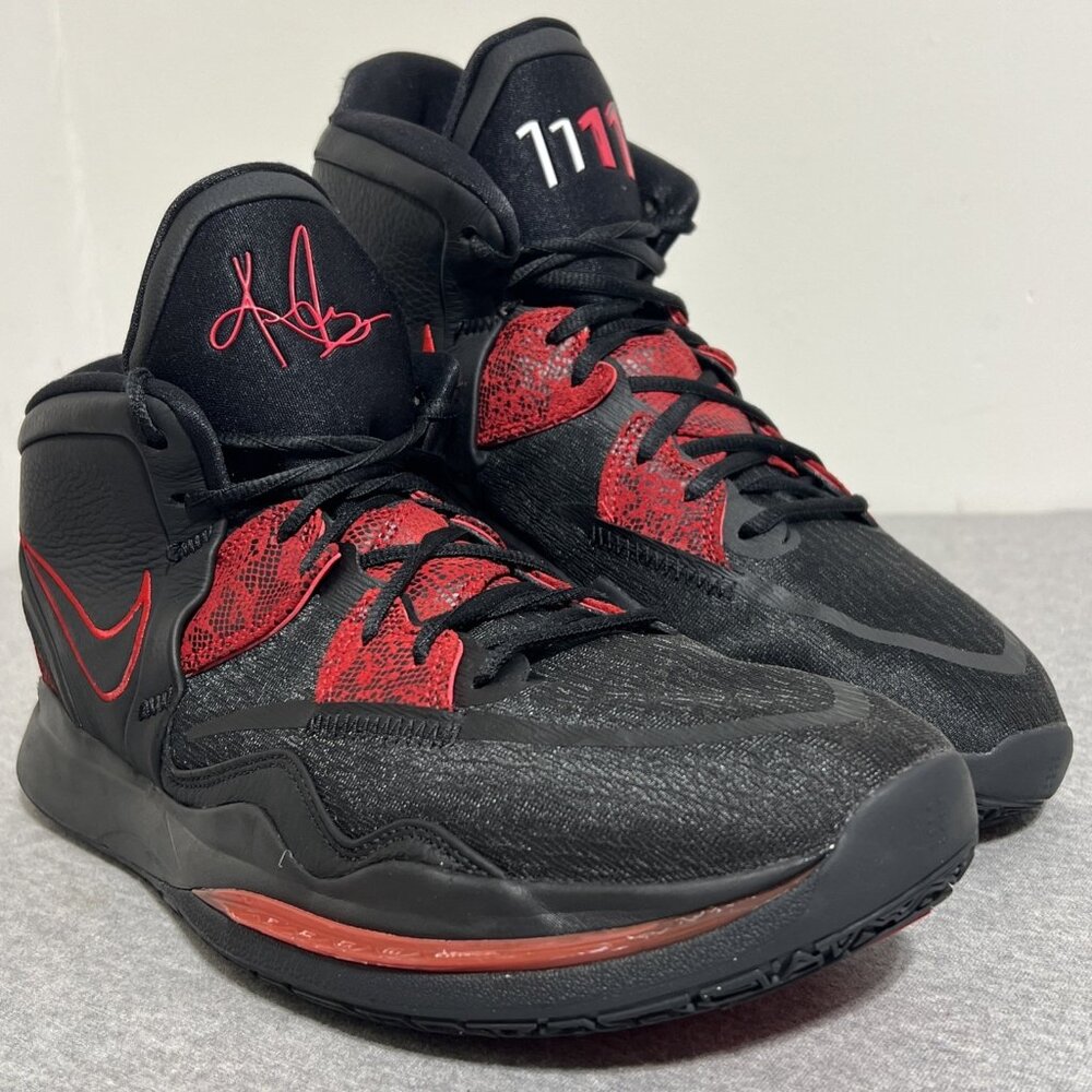 Nike Kyrie Infinity Bred Black Red Sneakers Shoes CZ0204-004 Mens Size 15